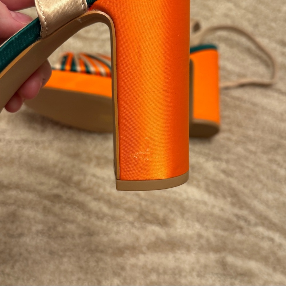 Stylish Multicolor Platform Sandals - image 5